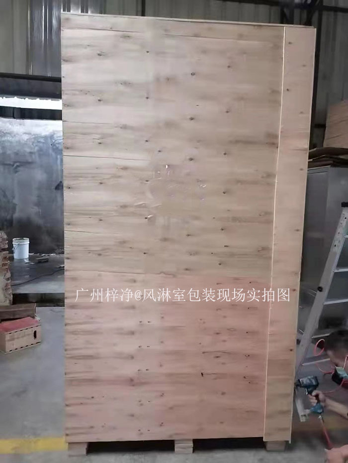 風淋室打木箱包裝
